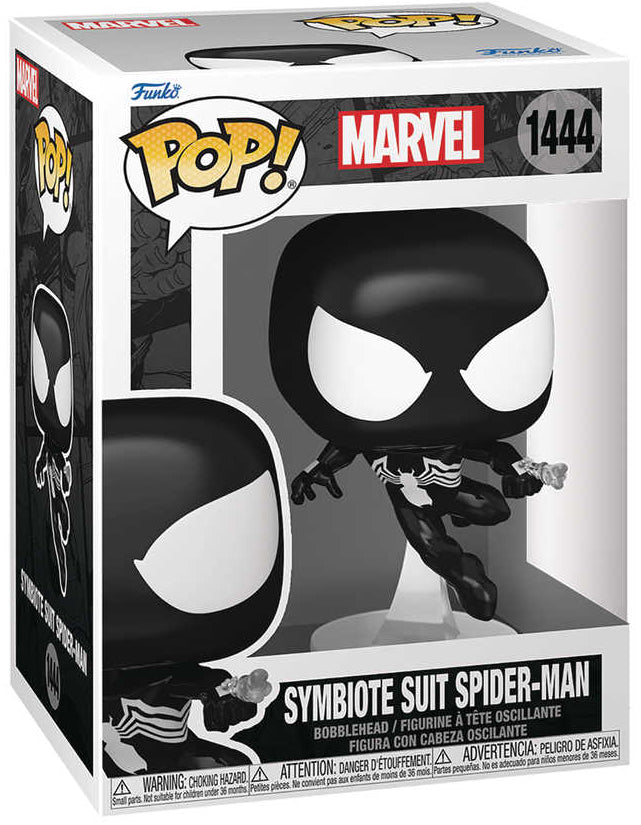 Pop! Marvel Symbiote Suit Spider-Man Vinyl Figure