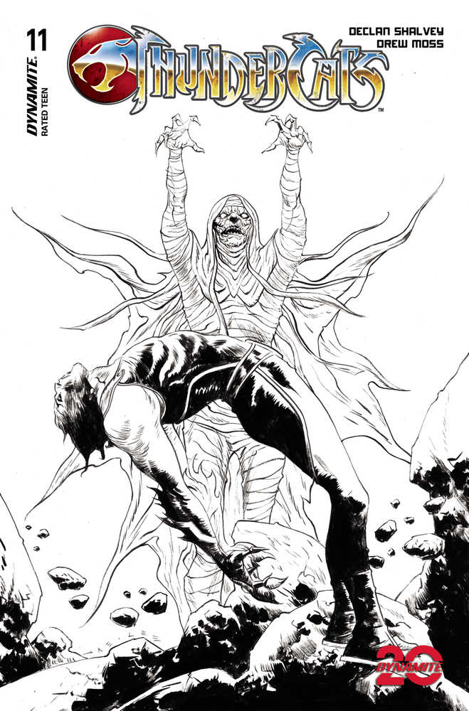 Thundercats #11 Cover U 20 Copy Variant Edition Lee Line Art