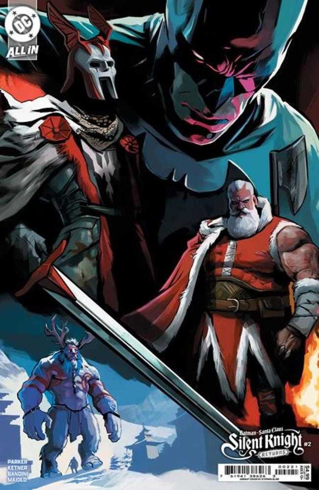 Batman Santa Claus Silent Knight Returns #2 (Of 5) Cover B Stephen Bli