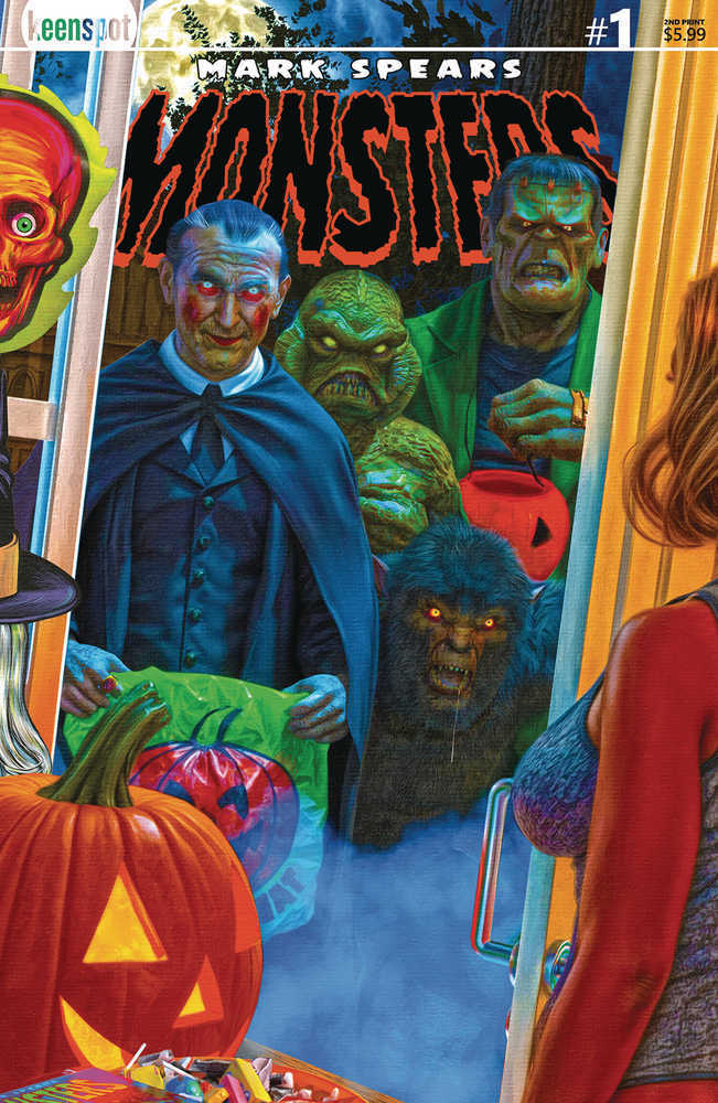 mark spears monsters Mark Spears Monsters #1 2nd Print Cover A Trick Or Treat