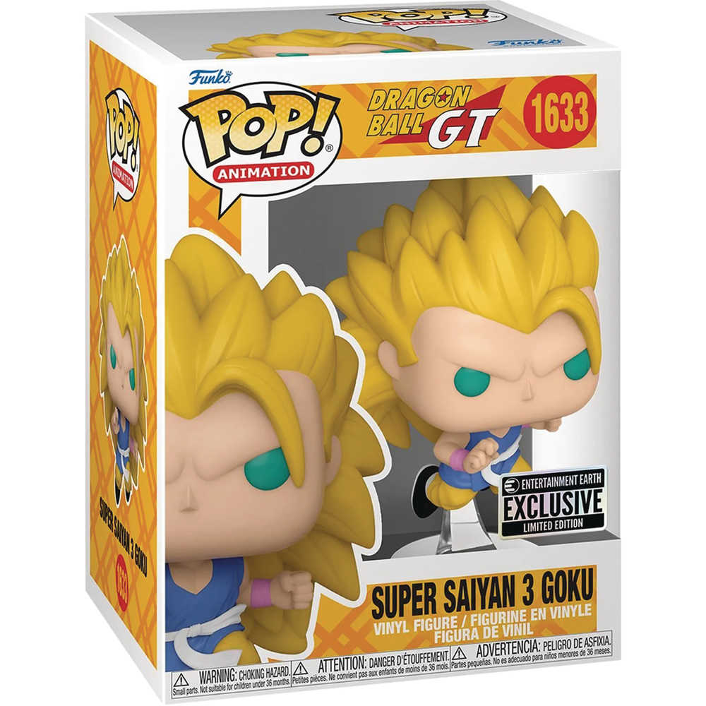 Dragon Ball GT Super Saiyan 3 Goku Vinyl Pop Figure