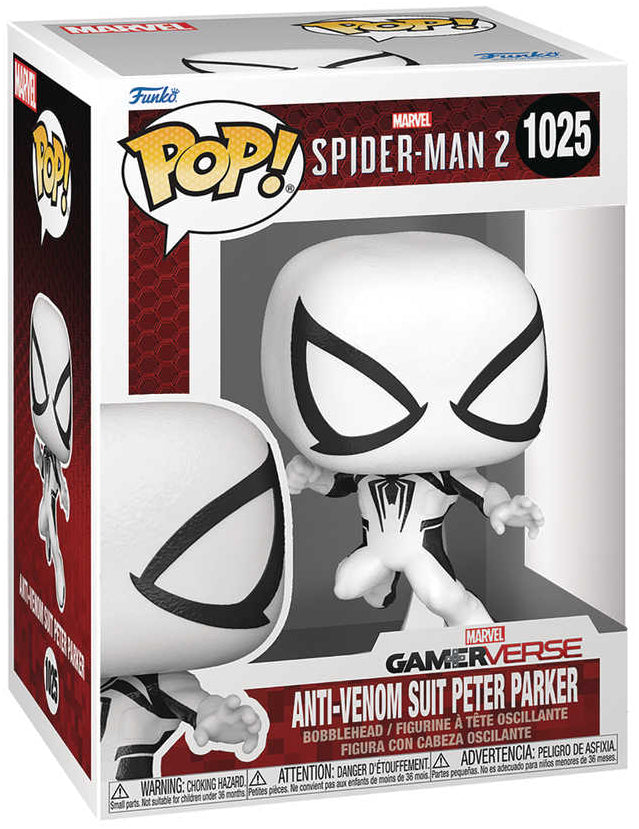 Pop! Marvel Spider-Man 2 Anti-Venom Suit Peter Parker Vinyl Figure