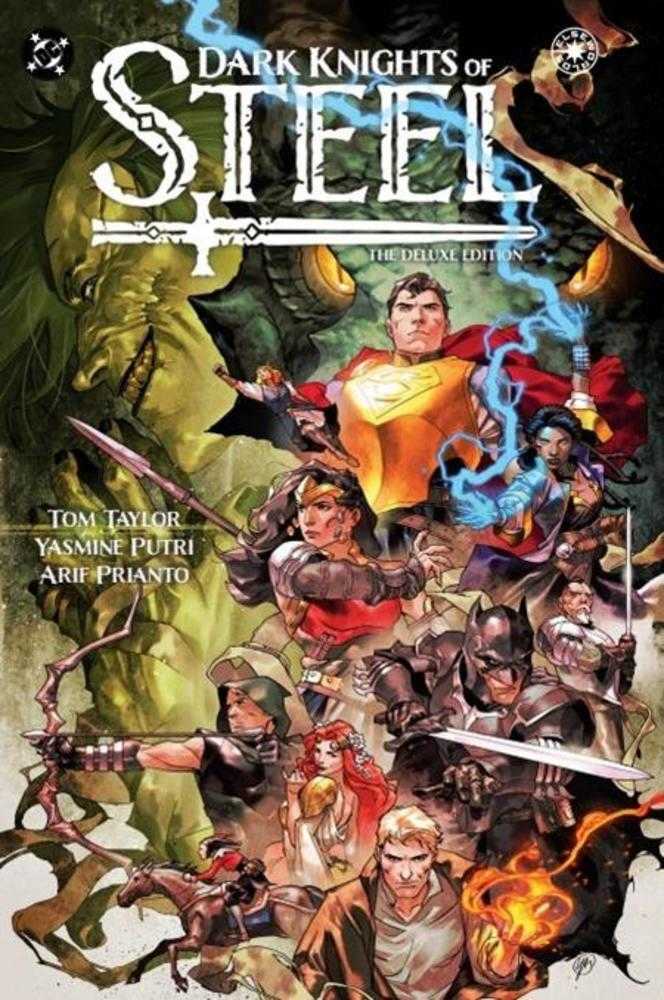 Dark Knights Of Steel The Deluxe Edition Hardcover Book Market Yasmine Putri Cover