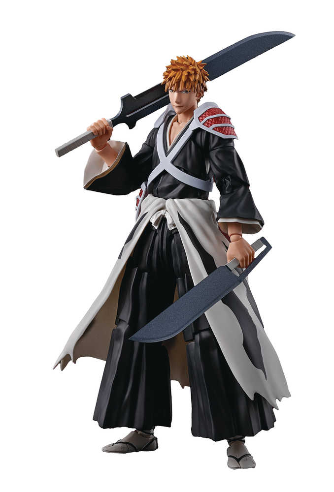 Bleach Ichigo Kurosaki Dual Zangetsu S.H.Figuarts Action Figure (