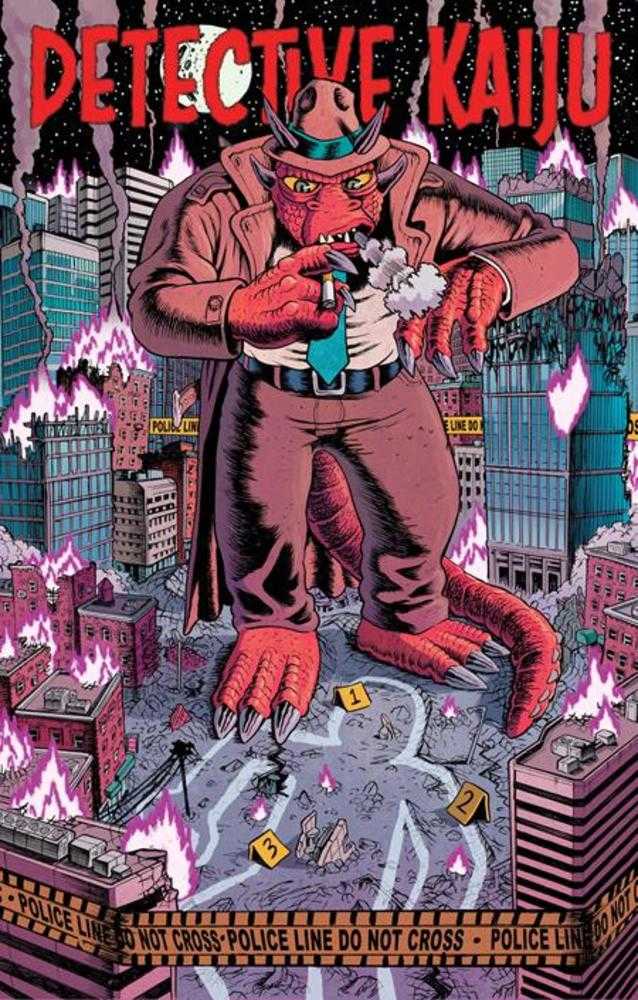 Detective Kaiju #1 (Of 4) Cover B Jake Smith Variant