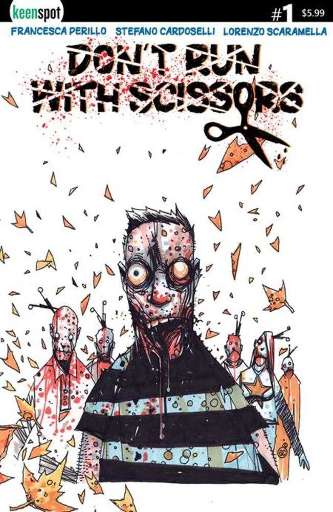 Dont Run With Scissors #1 Cover C Stefano Cardoselli Zombie Variant