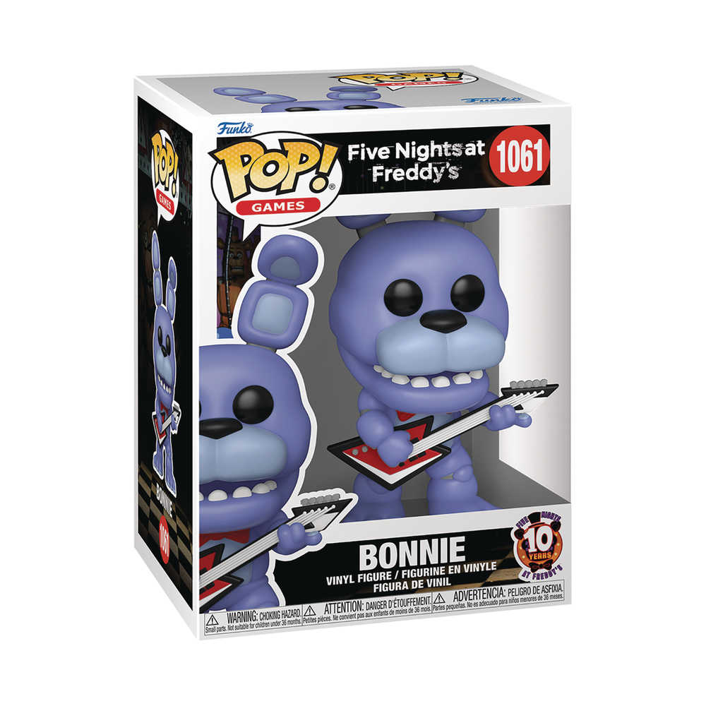 Pop Games Fnaf 10 Y Anniversary Bonnie Figure