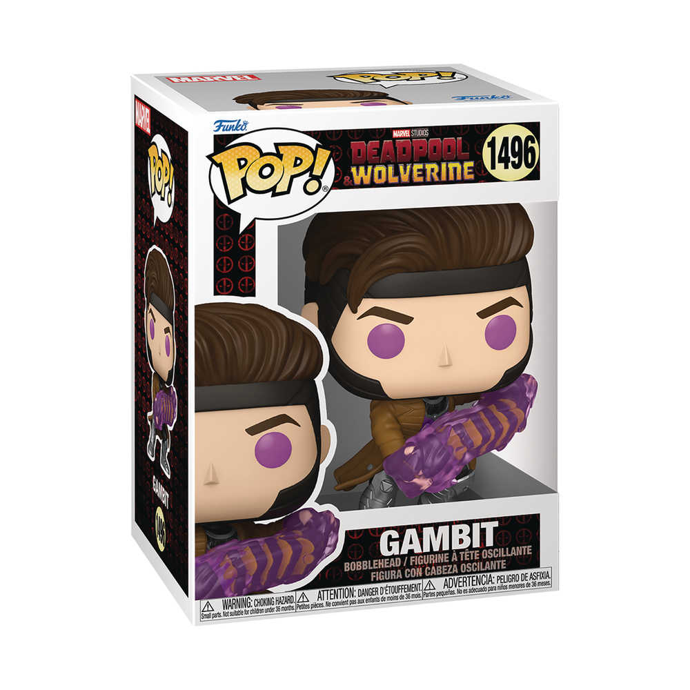 Pop Marvel Deadpool 3 S3 Gambit Figure