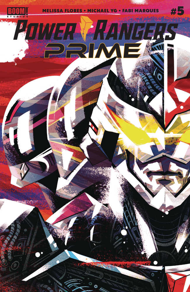 Power Rangers Prime #5 Cover C Anniversary Variant Montes