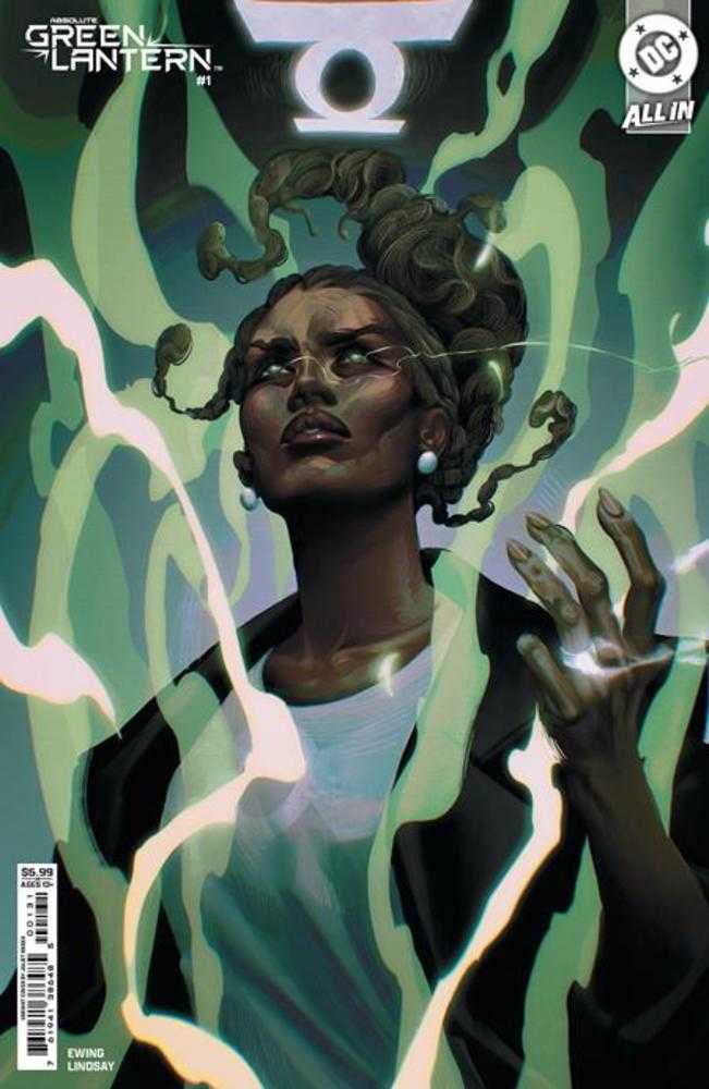 Absolute Green Lantern #1 Cover C Juliet Nneka Card Stock Variant