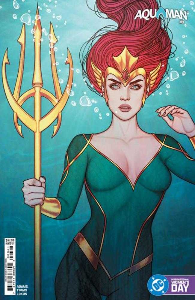 Aquaman #3 Cover E Jenny Frison International Womens Day Mera Card Sto