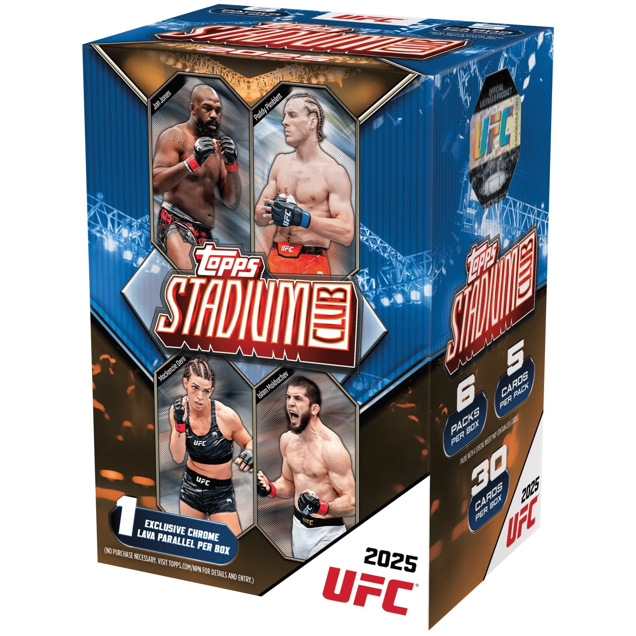Topps Stadium Club: 2025 UFC Blaster Box