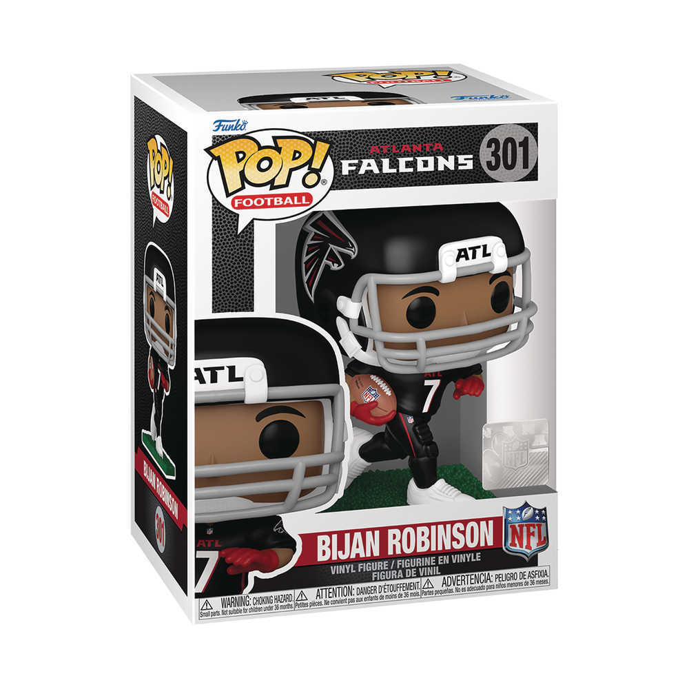 Pop Nfl Falcons Bijan Robinson Color Figure