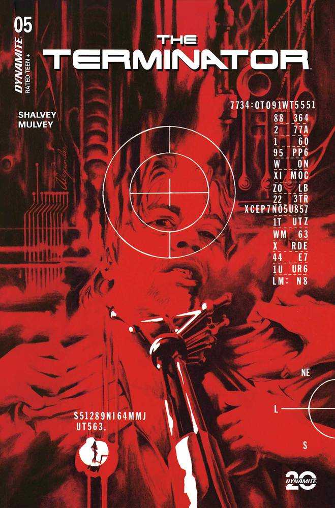 Terminator #5 Cover Q 5 Copy Foc Variant Edition Ross Icon Trade Dress Foil