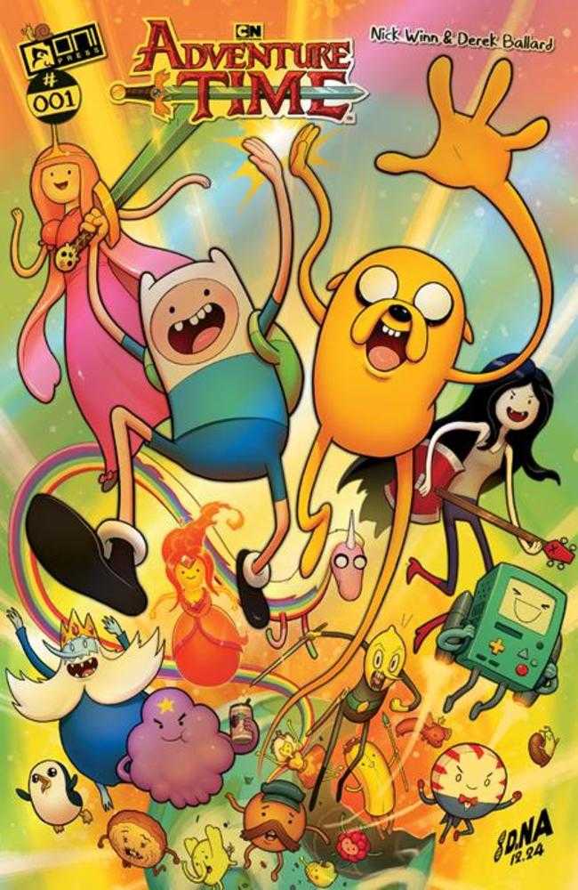 Adventure Time (2025) #1 Cover G David Nakayama Gold Foil Variant