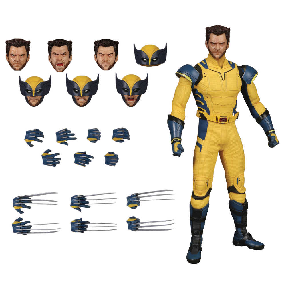 Deadpool & Wolverine One 12 Collective Deluxe Wolverine Action Figure (Ne