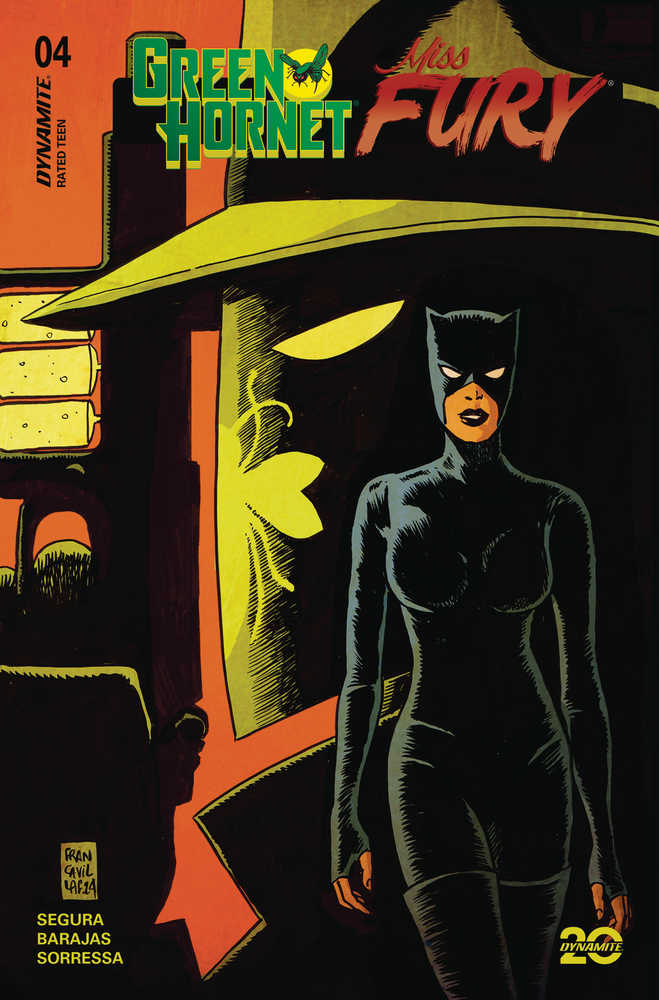 Green Hornet Miss Fury #4 Cover A Francavilla