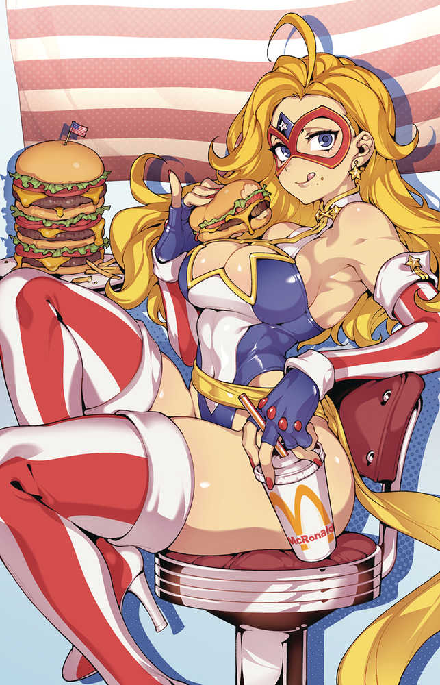 Kamen America Patriot Dream Cover B Fishine Chen