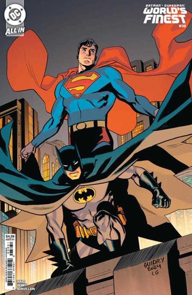 Batman Superman Worlds Finest #38 Cover B Gavin Guidry Card Stock Variant (We Are Yesterday)