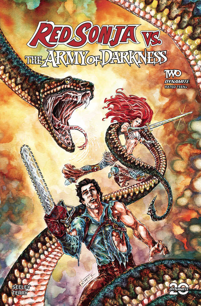 Red Sonja vs Aod #2 Cover D Jelenic