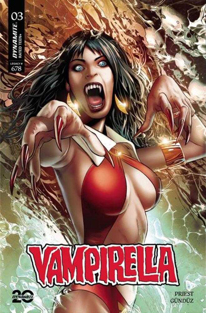 Vampirella (2025) #3 Cover F Greg Land Foil Variant