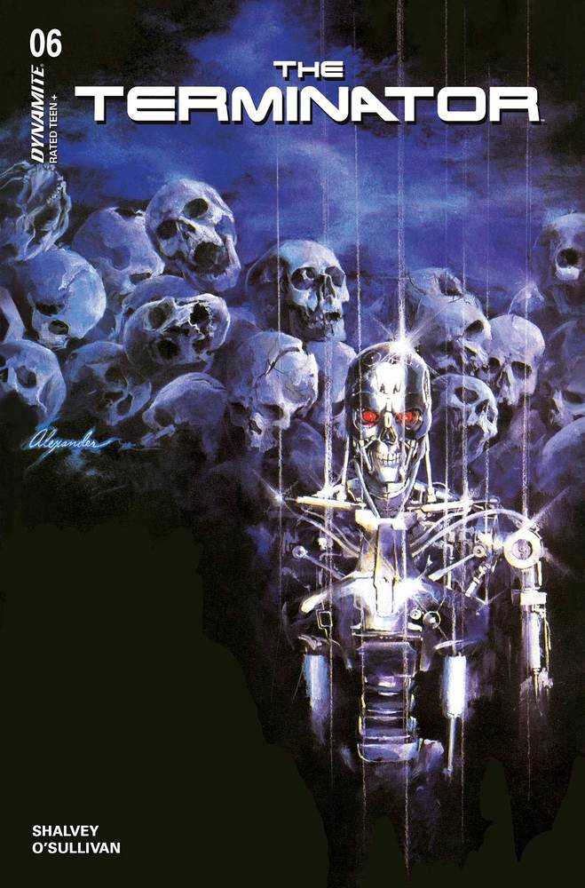 Terminator #6 Cover P Foc Bonus Ross Burning Earth Icon