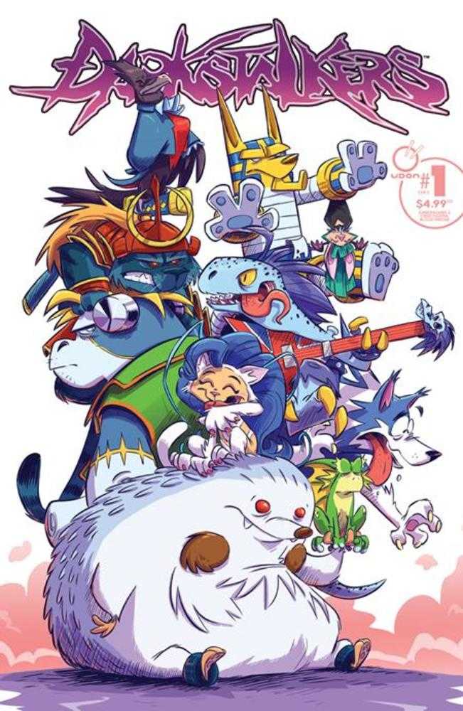 Darkstalkers X Street Fighter Blood Throne #1 (One Shot) Cover C Dax Gordine Variant