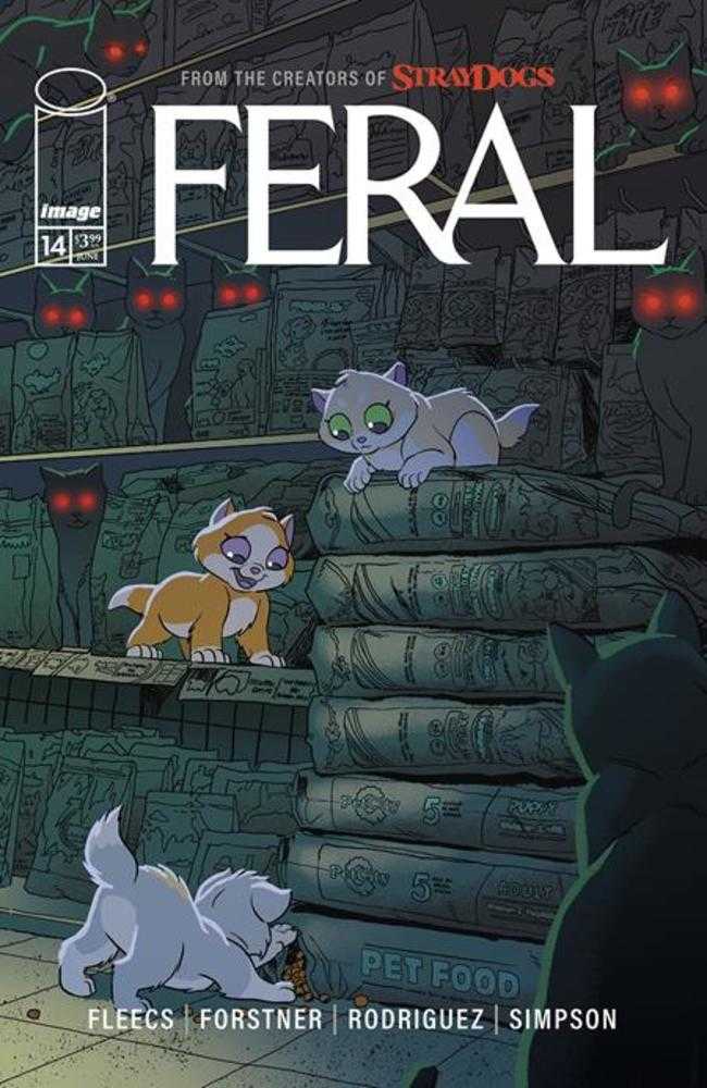 Feral #14 Cover A Trish Forstner & Tony Fleecs