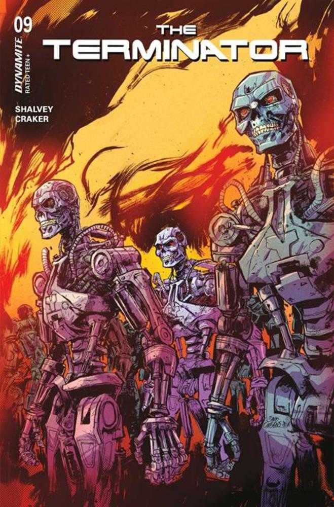 Terminator #9 Cover D David Cousens Variant