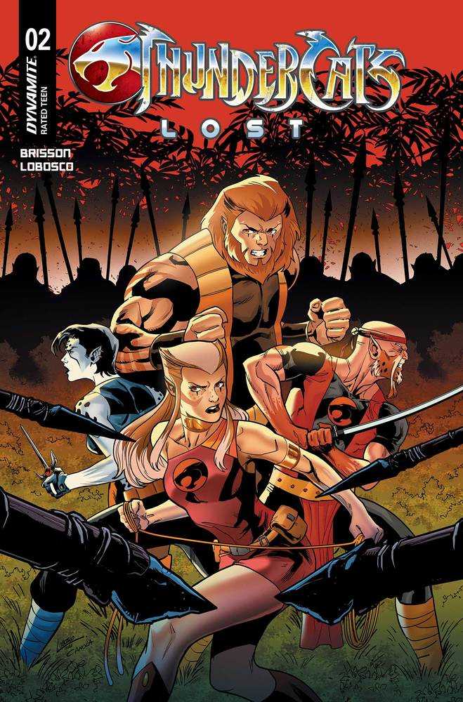 Thundercats Lost #2 Cover R Foc Bonus Lobosco Original