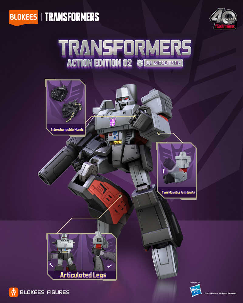 Blokees Transformers: Action Edition G1 Megatron