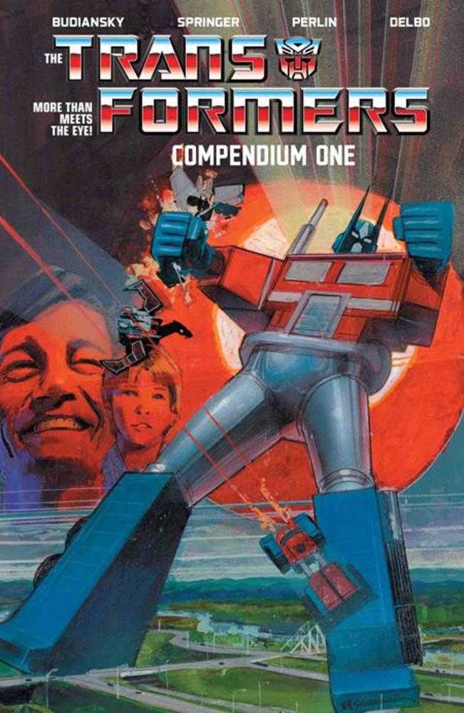 Transformers Compendium TPB Volume 01 Bill Sienkiewicz Direct Market Exclusive