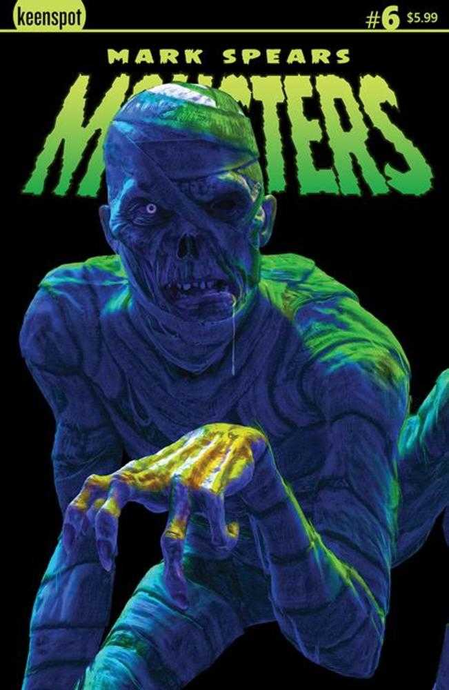 Mark Spears Monsters #6 Cover B Mark Spears The Cursed Mummy Variant