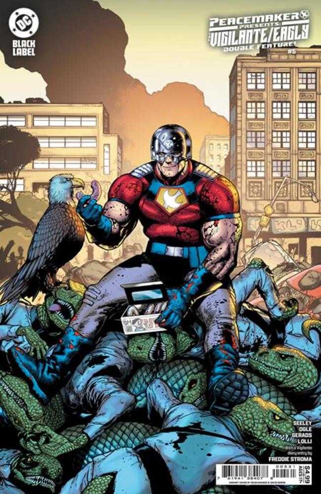 Peacemaker Presents The Vigilante Eagly Double Feature #5 (Of 5) Cover C Doug Mahnke Card Stock Variant (Mature)