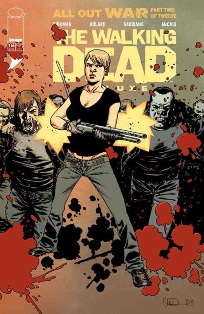 Walking Dead Deluxe #116 Cover B Charlie Adlard & Dave Mccaig Variant (Mature)