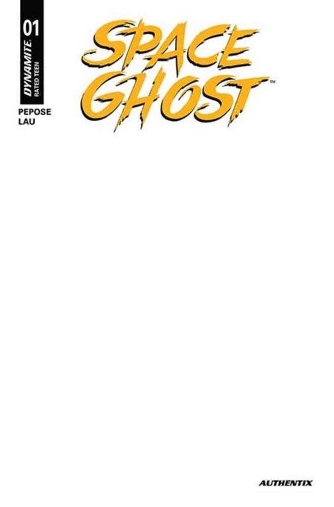 Space Ghost (2025) #1 Cover J Blank Authentix Variant