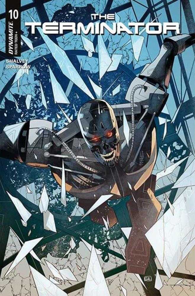 Terminator #10 Cover B Edwin Galmon Variant