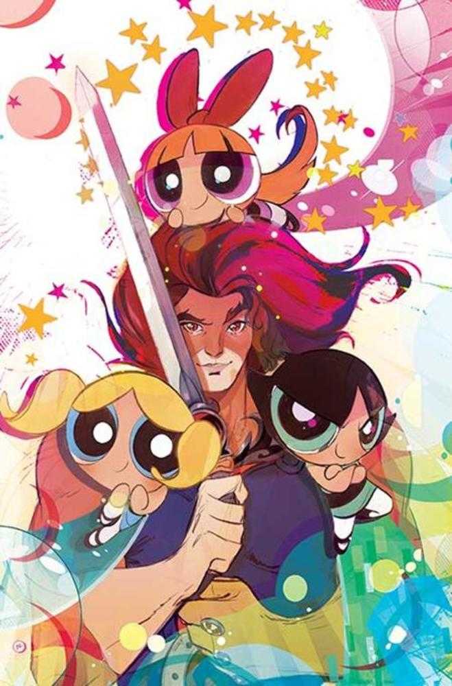 Thundercats Powerpuff Girls #2 Cover G 1 in 10 Nicoletta Baldari Full Art Variant