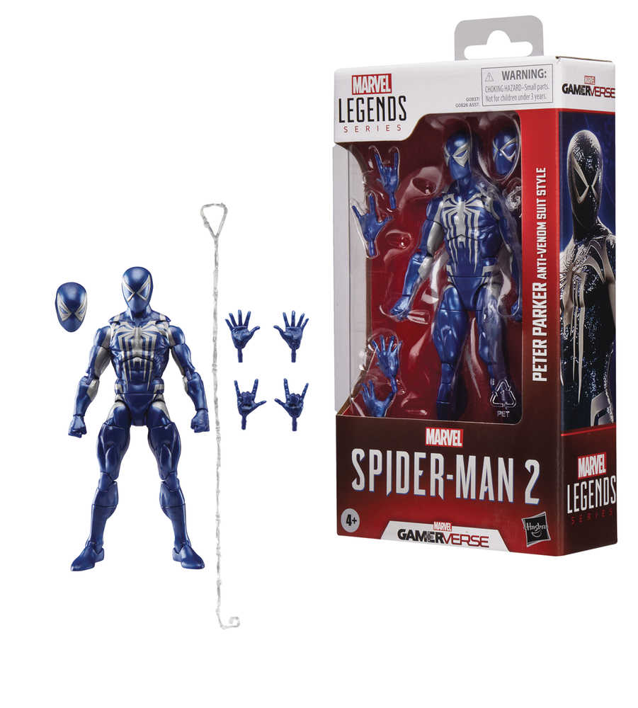 Spider-Man 2 Vg Legends 6in Peter Parker Anti Venom Action Figure