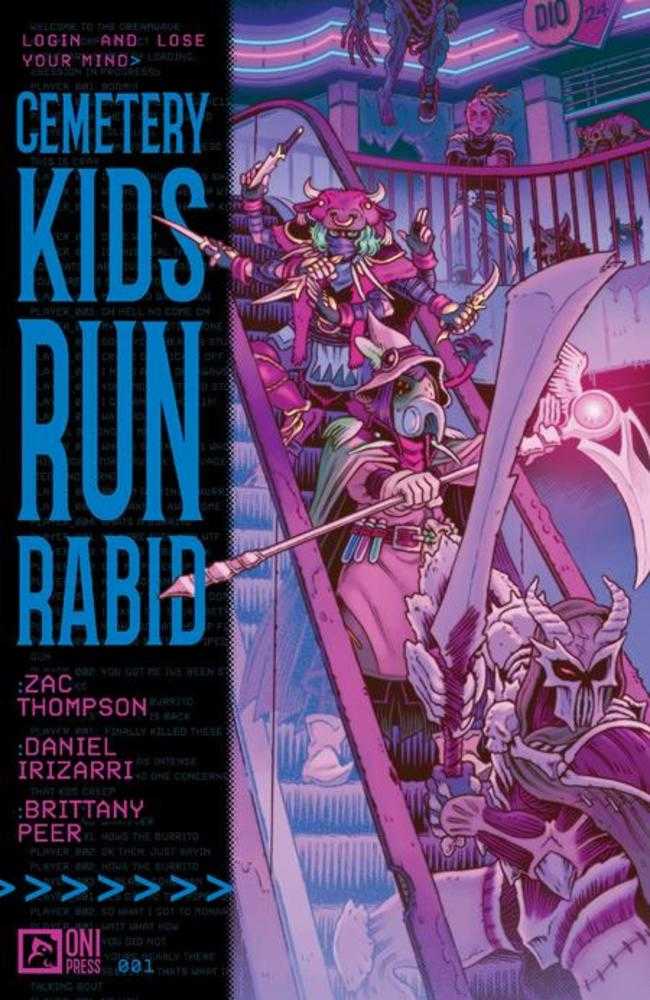 Cemetery Kids Run Rabid #1 (Of 4) Cover A Daniel Irizarri