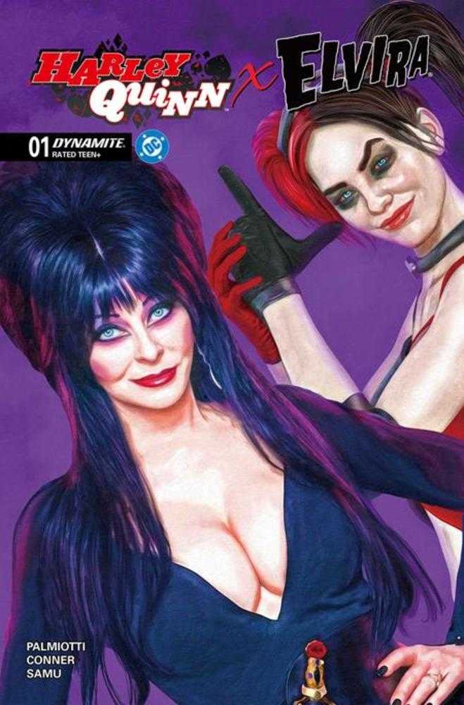 Harley Quinn X Elvira #1 Cover H Mark Spears Foil Variant