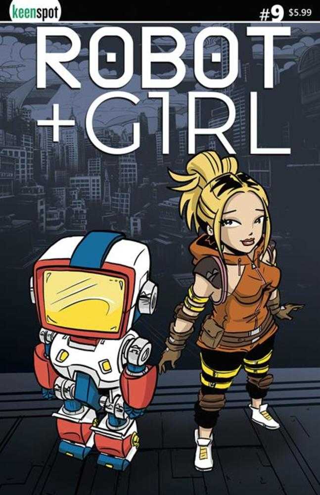Robot + Girl #9 Cover A Mike White Dynamic Duo