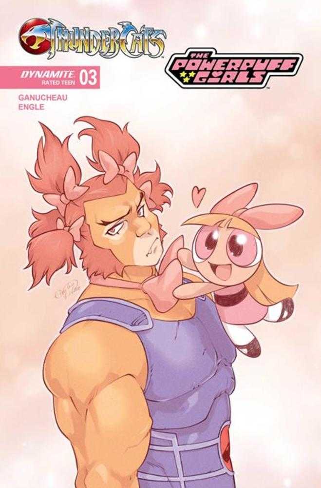 Thundercats Powerpuff Girls #3 Cover C Emilio Pilliu Stone Variant