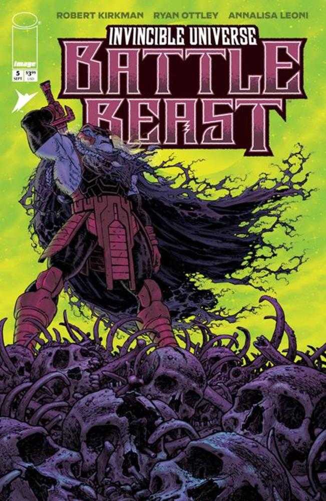 Invincible Universe Battle Beast #5 Cover B Tony Moore Variant
