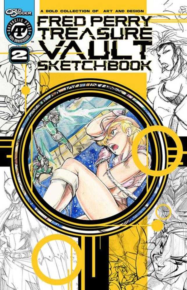 Fred Perry Treasure Vault #2 Cover A Fred Perry Pencil Sketch