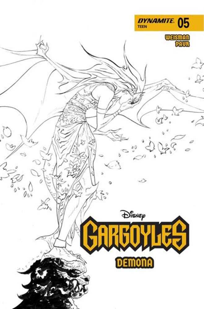 Gargoyles Demona #5 Cover G 1 in 10 Jae Lee Line Art Variant
