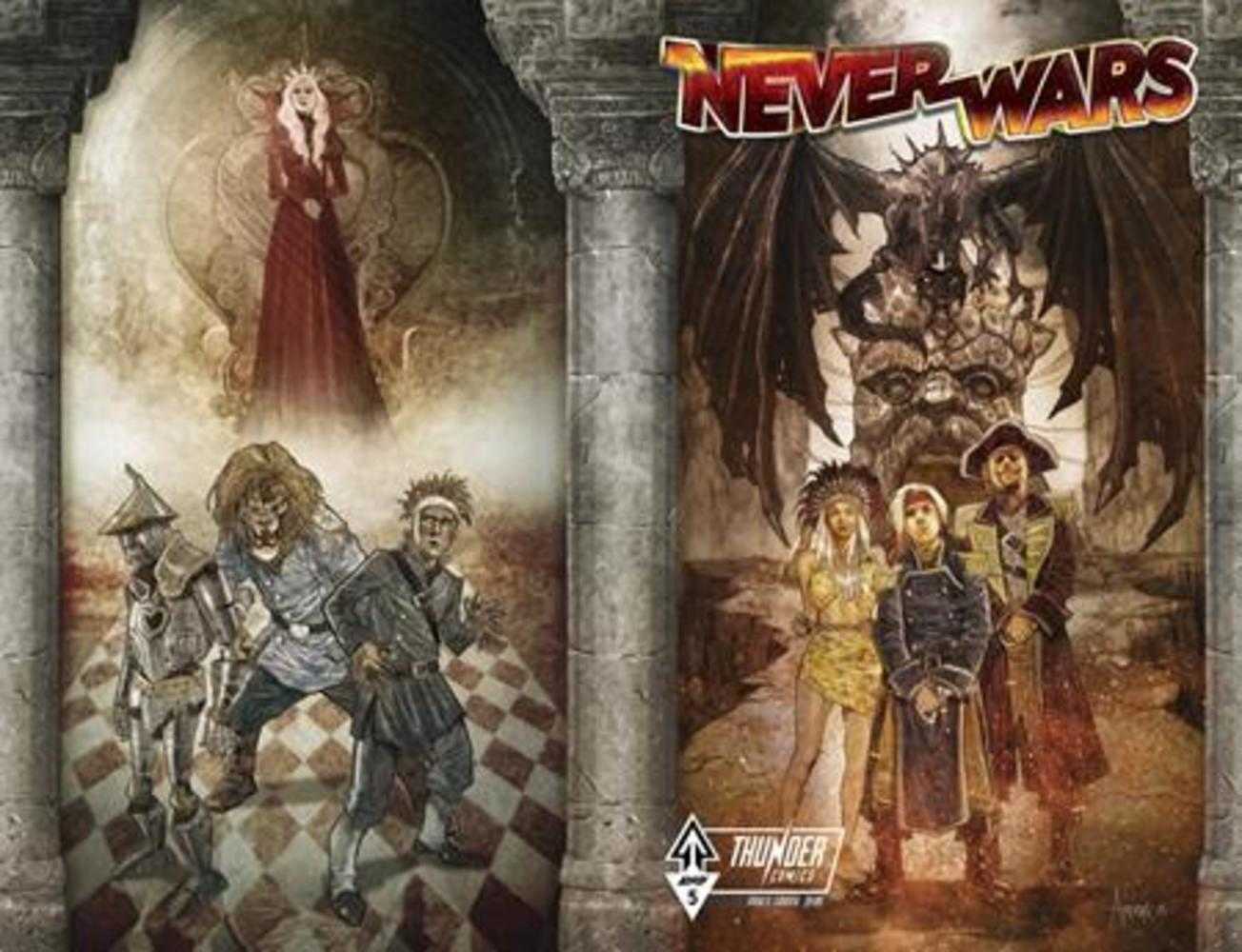 Neverwars #5 Cover A Erwin J Arroza Wraparound