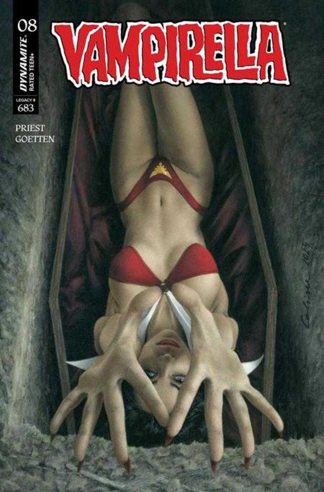 Vampirella #8 Cover G 1 in 10 Celina Original Variant