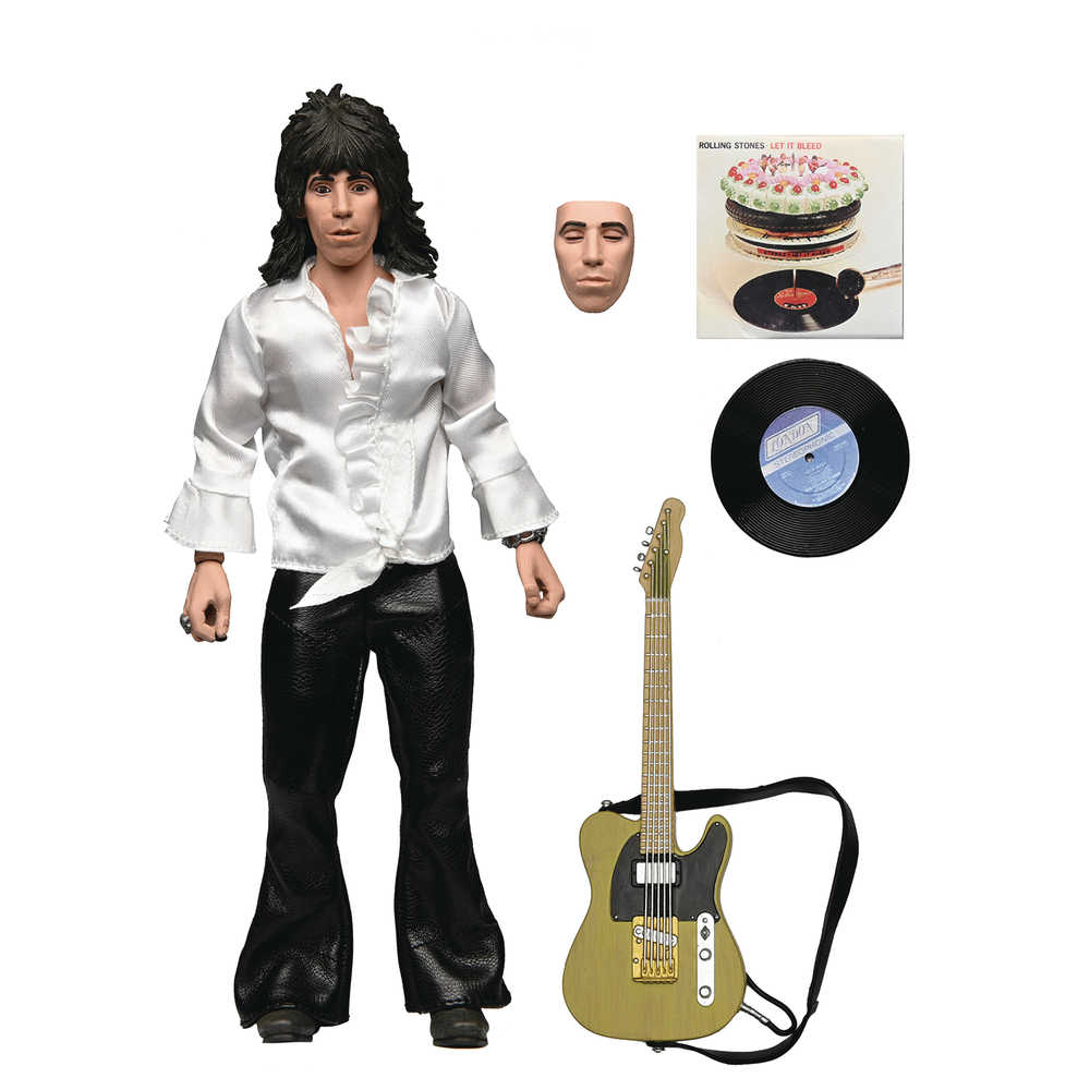 Rolling Stones Keith Richards 1975 Clothed 8 In Action Figure