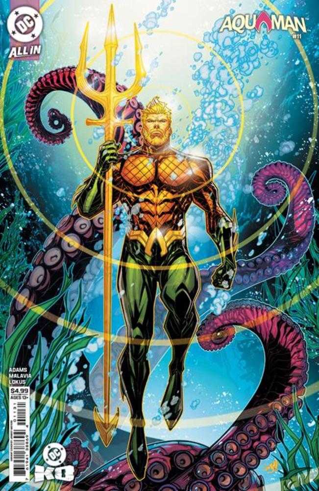 Aquaman #11 Cover B Jonboy Meyers Card Stock Variant (DC K.O.)